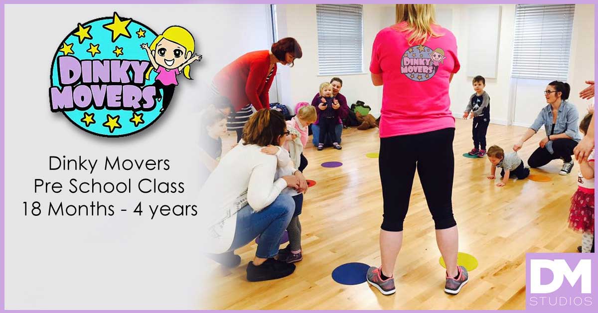 Dinky Movers Preschool Dance Class Mummy and Me at DM Studios Southampton