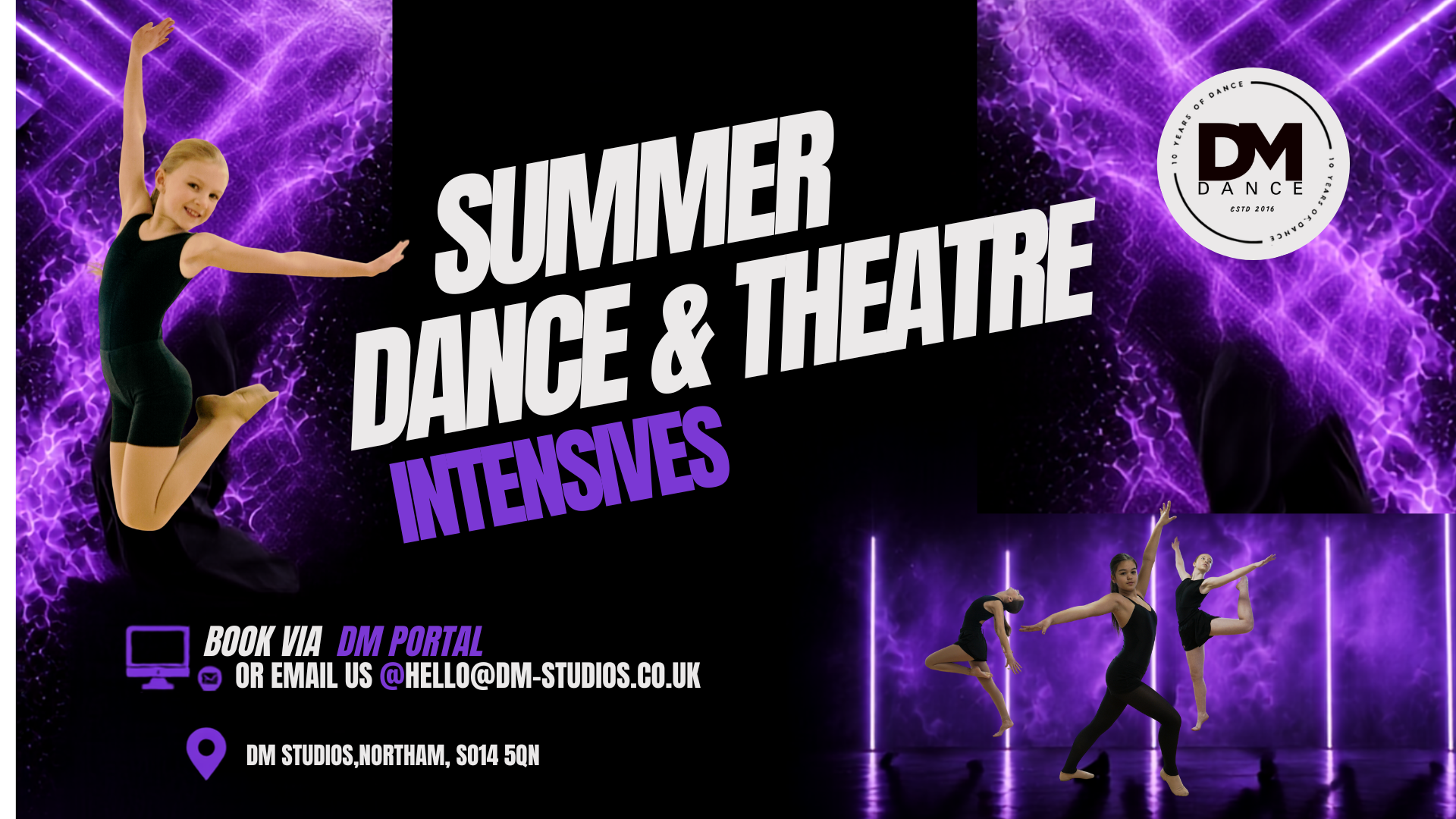 yellow background with dancer sillouettes